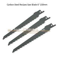China Carbon Steel Recipes Saw Blade 6" 150mm  for Wood Cut ,Reciprocating,Power Tools supplier