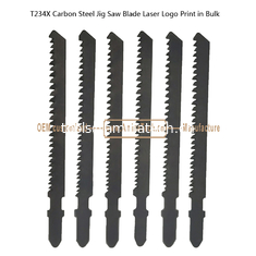 China T234X Carbon Steel Jig Saw Blade Laser Logo Print in Bulk supplier