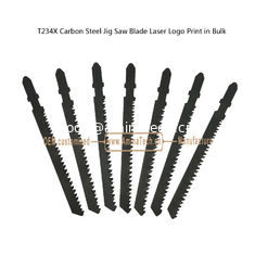 China T234X Carbon Steel Jig Saw Blade Laser Logo Print in Bulk,Reciprocating supplier