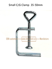 China Small C/G Clamp  35-50mm     Work Size: 48mm  / 65mm Woodworking Clip supplier