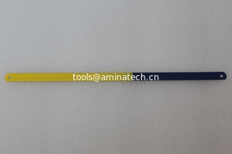 China All Hard High Carbon Steel Hacksaw Blade  for wood cutting  monochrome, two-color, color can be customized supplier
