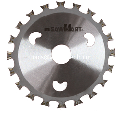 China Specialized TCT Circular Saw Blade with double teeth supplier