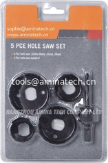 China 1-1/4 In - 2-1/8 In Carbon Steel Hole Saw Set (5-Piece) supplier