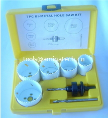 China 1-1/2 In - 2-1/2 In Bi-Metal Hole Saw Assorted Kit 7 Pc supplier