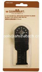 China 1-1/8 in. Bi-metal reduced shank plunge blade for wood and metal supplier