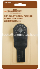 China 3/4 in. High Carbon Steel Oscillating Multi-Tool Plunge Blade For Wood supplier