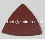 China Multi-Tool Triangle Sandpaper Oscillating Tool  For Wood supplier