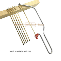 China Scroll Saw Blade 153mmX3x10T/14T/17T/18T/24T Cutting wood,Plastic,Low-hardness metal supplier