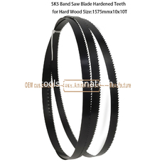 China SK5 Band Saw BladeHardened Teeth for Hard Wood Size:1575mmx10x10T supplier