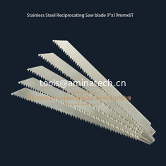 China Stainless Steel Reciprocating Saw blade 9"x19mmx6T,Cutting Wood,Frozen Meat,Bones supplier