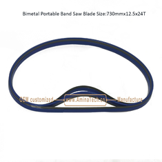 China Bimetal Portable Band Saw Blade Size:730mmx12.5x24T supplier
