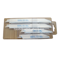 China Reciprocating saw blade  set  8pc Bi-Metal Demolition blade wood,wood with nails 10/14TPI 6/12TPI supplier