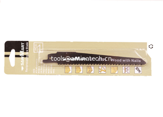 China Reciprocating saw blade  BIM  Milled teeth wood with nails 6TPI supplier
