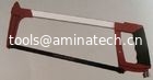 China Hand saw frame Square Tubular Hacksaw Frame  Aluminium Handle Soft Grip 300mm saw blade supplier