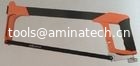 China Hand saw frame Square Tubular Hacksaw Frame Aluminium Handle Soft Grip 300mm saw blade supplier