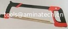 China Hand saw frame Square Tubular Hacksaw FramePlastic Handle Soft Grip 300mm saw blade supplier