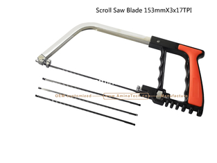 China Scroll Saw Blade 153mmX3x10T/14T/17T/18T/24T Cutting wood,Plastic,Low-hardness metal supplier