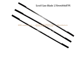 China Scroll Saw Blade 170mmX4x8TPI Cutting wood,Plastic,Low-hardness metal supplier