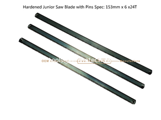 China Hardened Junior Saw Blade with Pins Spec: 153mmx6x24T Cutting wood,Plastic,Low-hardness metal supplier