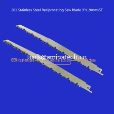 China 201 Stainless Steel Reciprocating Saw blade 9"x19mmx5T Cutting Wood,Bamboo,Plastic,Frozen Meat,Bones supplier