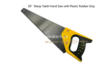 China Aminatech 20"Sharp Teeth Hand Saw with Plastic Rubber Grip,Cutting Wood supplier