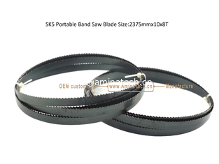 China SK5 Portable Band Saw Blade Size:2375mmx10x8T,Cutting Wood supplier