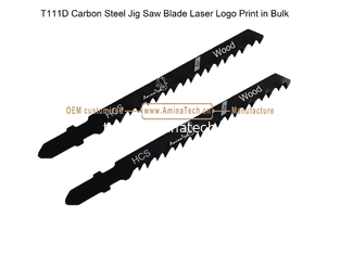 China T111D Carbon Jig Saw Blade Laser Logo Print in Bulk size:100mmx8x6T, Cutting Woods,Reciprocating Saw Blade supplier