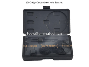 China 12PC High Carbon Steel Hole Saw Set,Power Tools supplier