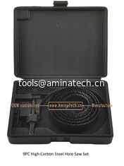 China 9PC High Carbon Steel Hole Saw Set supplier