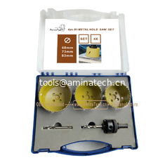 China 4PC Bi-Metal Hole Saw Set,Power Tools,Drill Bits supplier