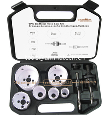 China 9PC Bi-Metal Hole Saw Kit,Power Tools,Drill Bits supplier