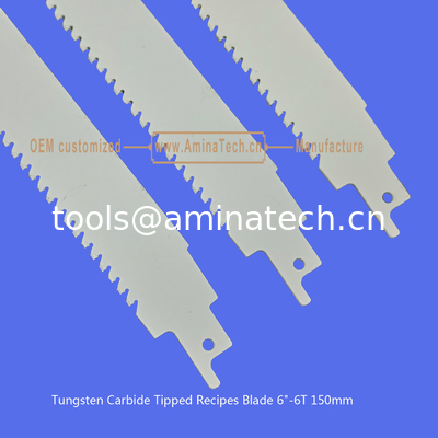 Tungsten Carbide Tipped Recipes Blade 6"-6T 150mm,Reciprocating supplier