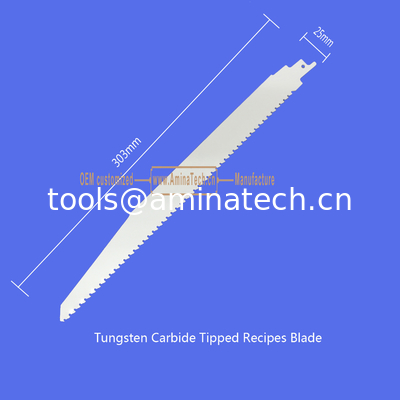 Tungsten Carbide Tipped Recipes Blade 12"-300mm,Reciprocating supplier