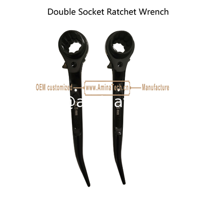 Double Socket Ratchet Wrench supplier