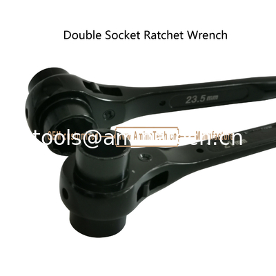 Double Socket Ratchet Wrench supplier