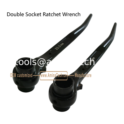 Double Socket Ratchet Wrench supplier