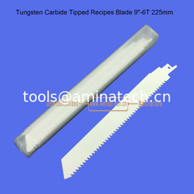 Tungsten Carbide Tipped Recipes Blade 9"-225mm,Reciprocating supplier