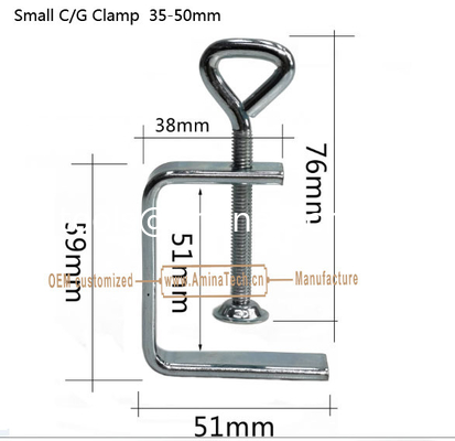 Small C/G Clamp  35-50mm     Work Size: 48mm  / 65mm Woodworking Clip supplier