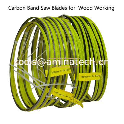 Carbon SK5 Band Saw Blade for Wood Working   Size :1400mm x6x6T supplier