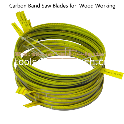 Carbon SK5 Band Saw Blade for Wood Working   Size :1400mm x6x6T supplier