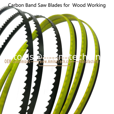 Carbon SK5 Band Saw Blade for Wood Working   Size :1400mm x6x6T supplier