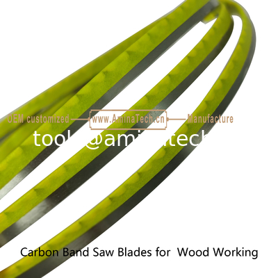 Carbon SK5 Band Saw Blade for Wood   Size:1400mm x6x6T supplier
