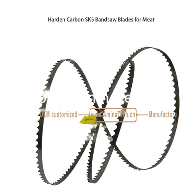 Harden Carbon SK5 Bandsaw Blades for Meat Size:1400mmx6x4T supplier