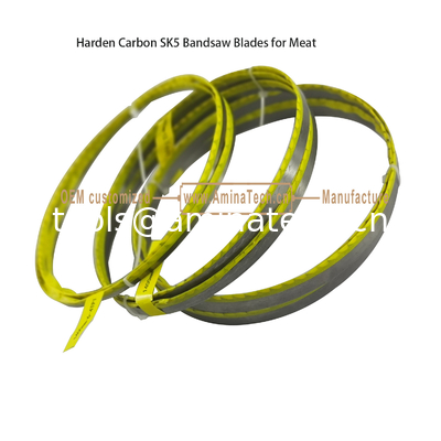 Harden Carbon SK5 Bandsaw Blades for Meat Size:1400mmx6x4T supplier