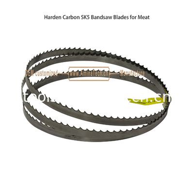 Harden Carbon SK5 Bandsaw Blades for Meat Size:1400mmx10x4T supplier