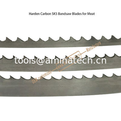 Harden Carbon SK5 Bandsaw Blades for Meat Size:1400mmx10x4T supplier