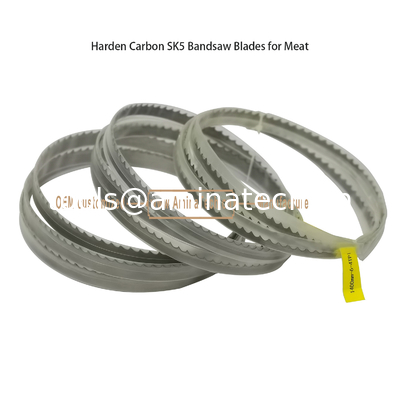Harden Carbon SK5 Bandsaw Blades for Meat Size:1400mmx10x4T supplier