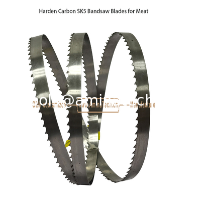 Harden Carbon SK5 Bandsaw Blades for Meat Size:1400mmx12.7x4T supplier
