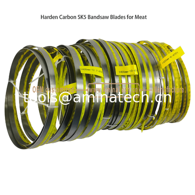 Harden Carbon SK5 Bandsaw Blades for Meat Size:1400mmx12.7x4T supplier