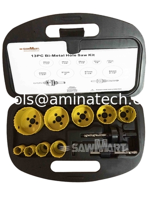 M42 HSS Bi-metal Hole Saw Set(13-Piece) best price with best quality supplier